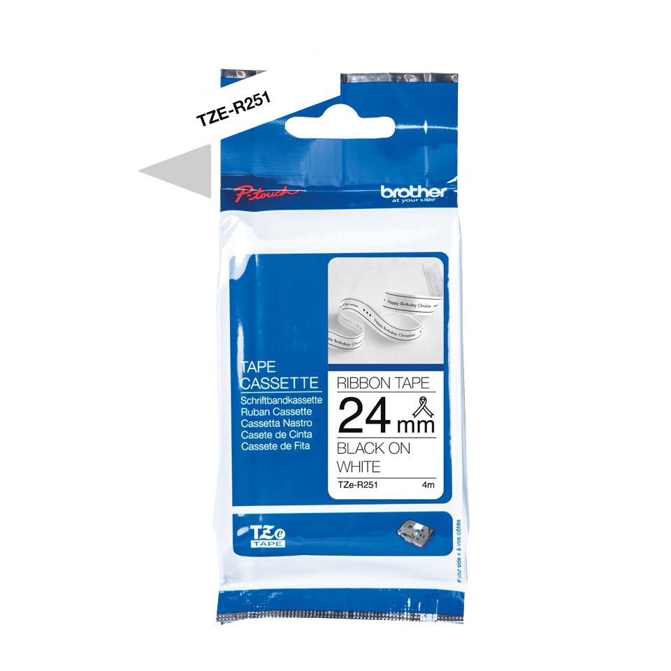 TZe-R251 satijnen lint 24mm 3